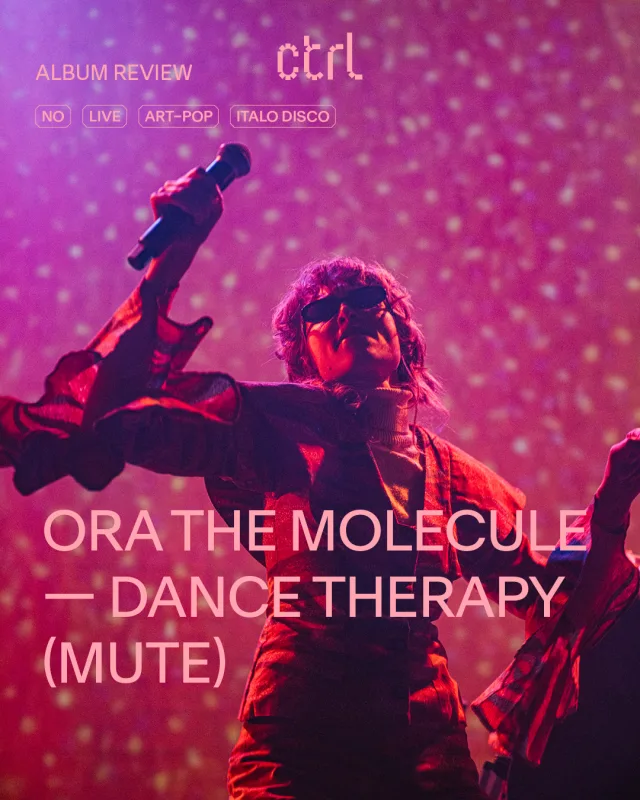 Album Review: Ora the Molecule - Dance Therapy (Mute)