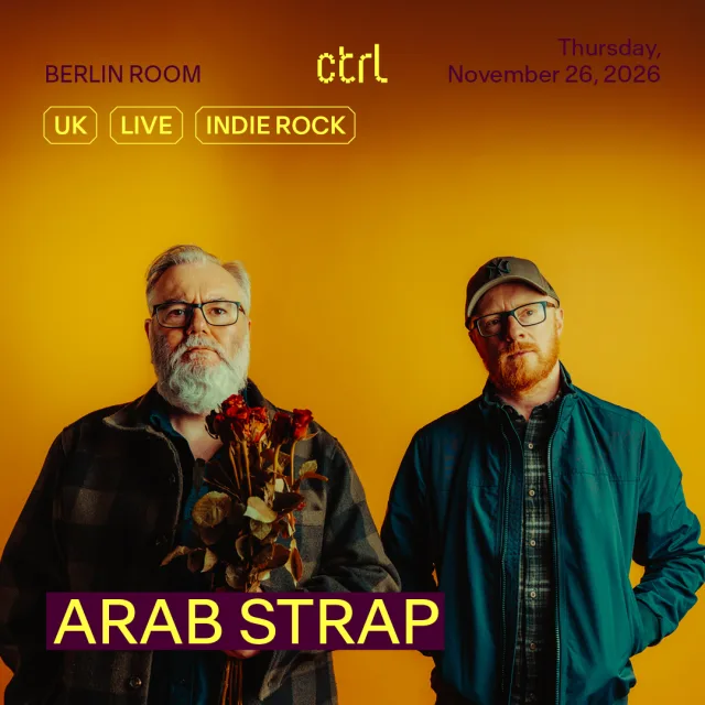 ctrl LIVE: Arab Strap [UK]